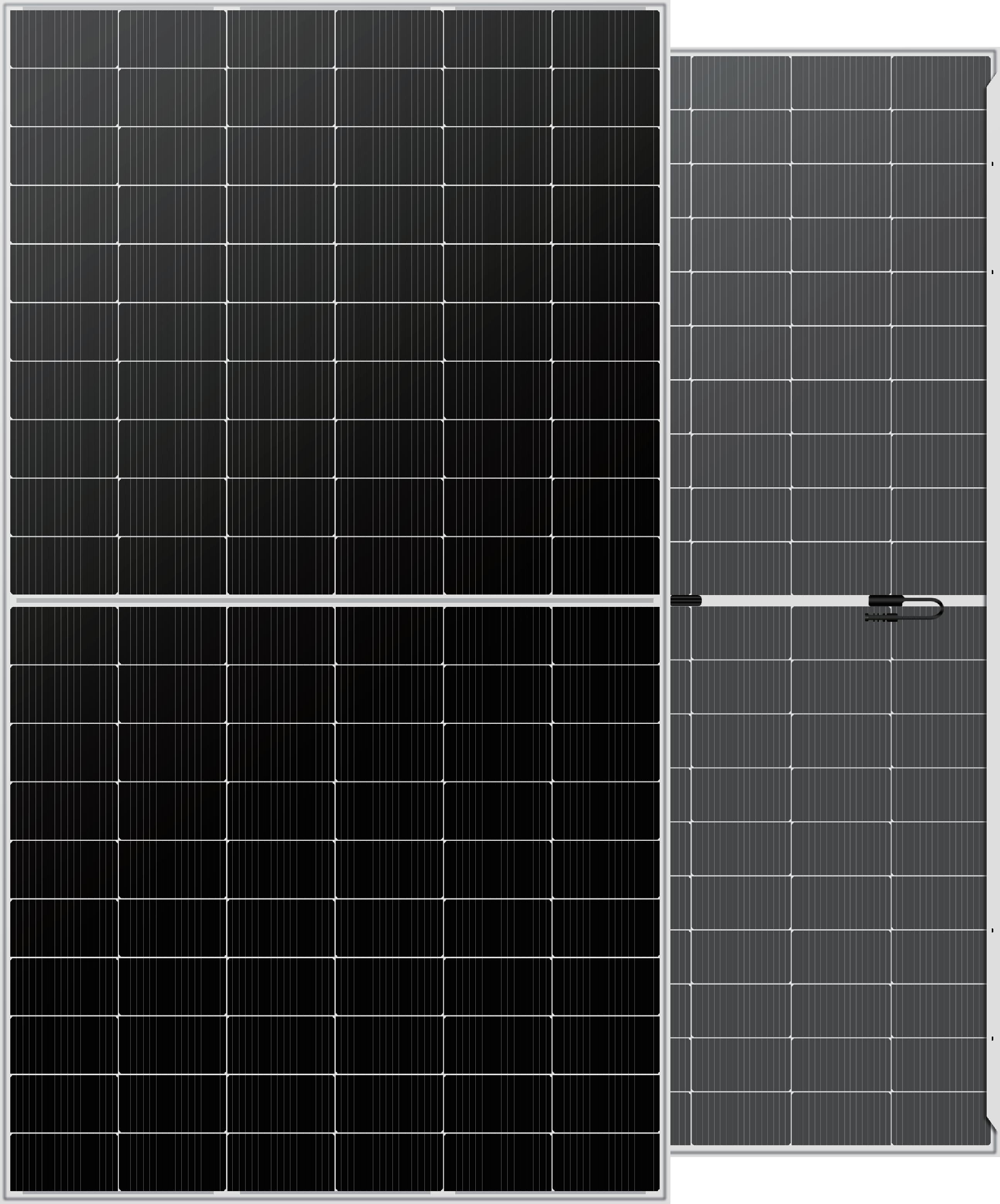 JEBD7N60T-AT【470-490W】 182 TOPCON Bifacial Dual Glass Series